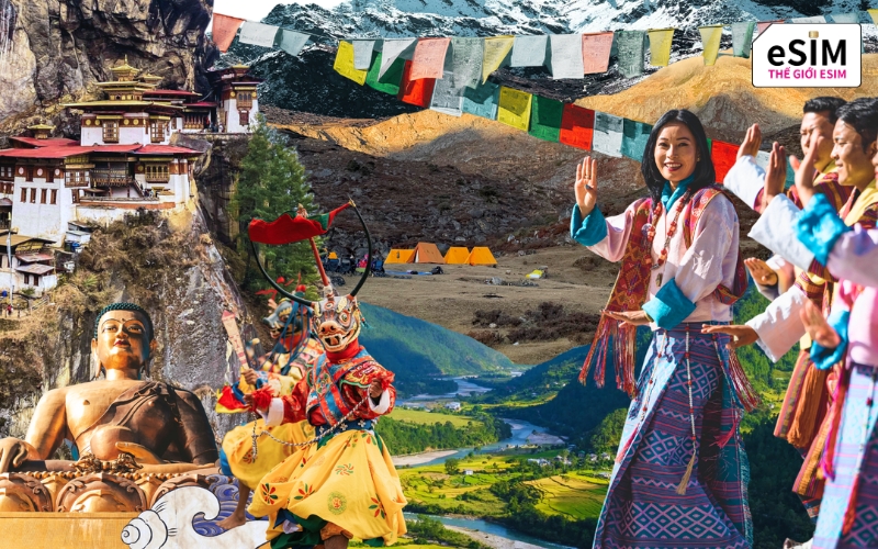 Khám phá những điểm đến nổi tiếng nhất Bhutan với thiên nhiên hùng vĩ và văn hóa đặc sắc